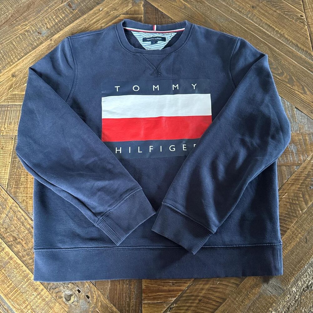 Tommy-hilfiger Men's Navy Sweatshirt